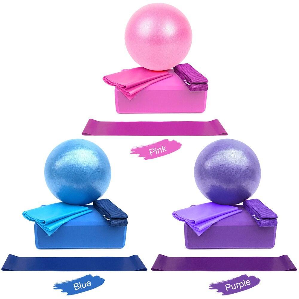 Ultimate Yoga Fitness Kit: Ball, Block, Strap—Strength, Flexibility, Confidence! - Psychofits