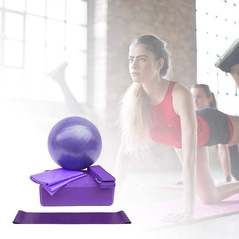 Ultimate Yoga Fitness Kit: Ball, Block, Strap—Strength, Flexibility, Confidence! - Psychofits