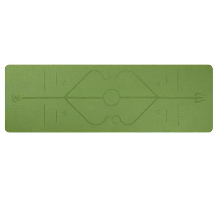 Non-Slip Yoga Mat with Alignment Lines - Psychofits