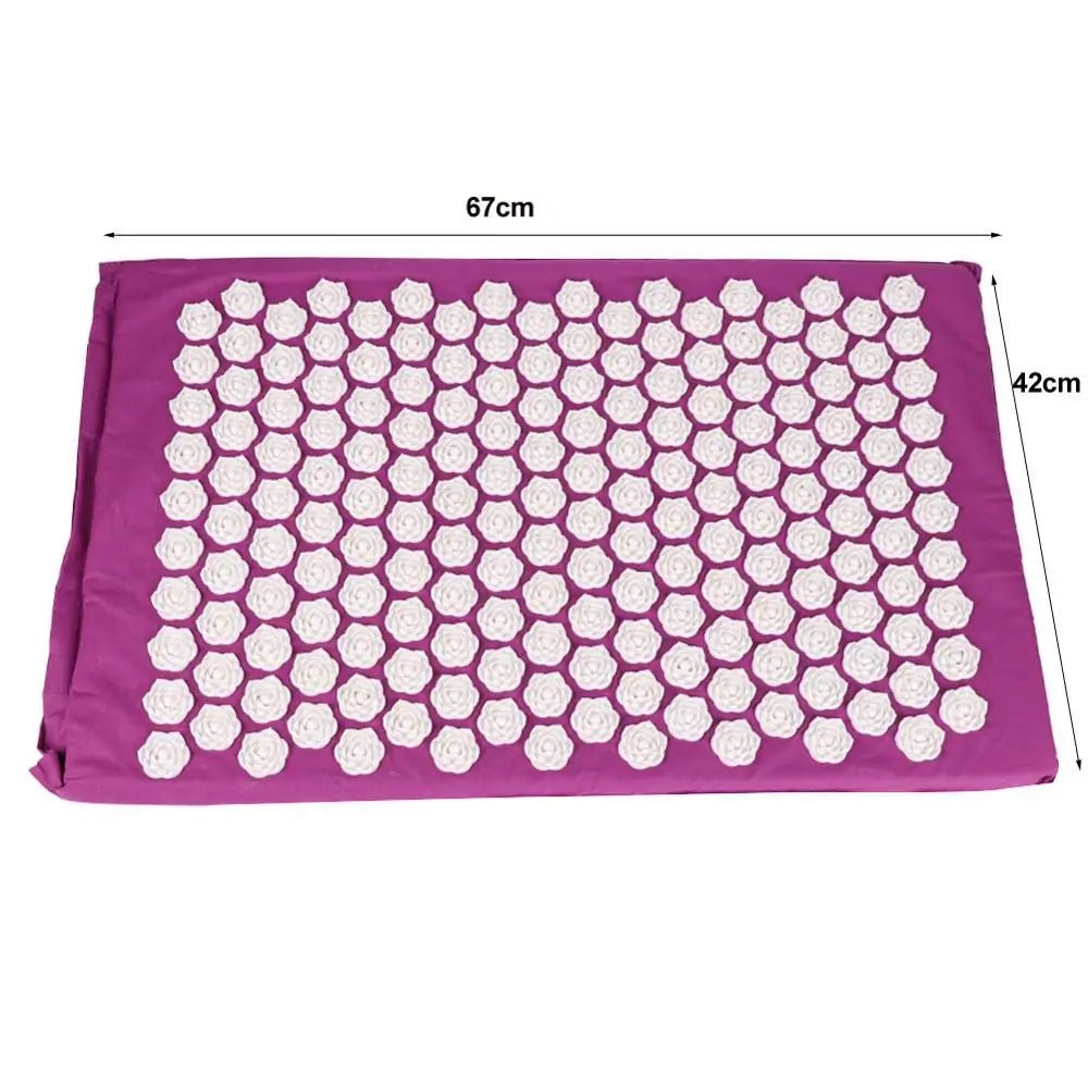 Acupressure Yoga Mat & Massage Cushion Set - Psychofits