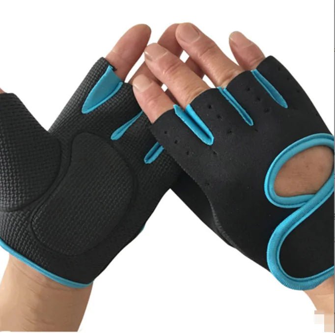 Anti-Slip Half Finger Gym Gloves - Psychofits