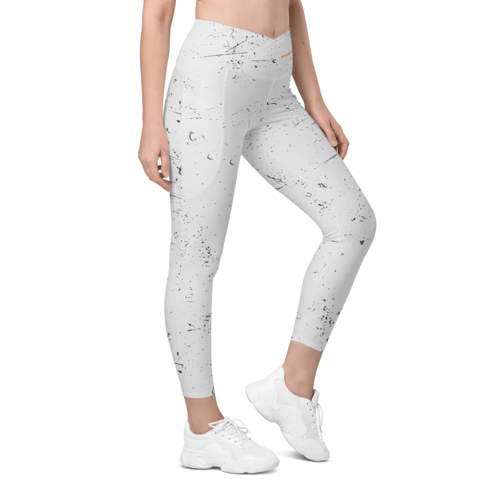 Comfort Fit Crossover Leggings - Psychofits