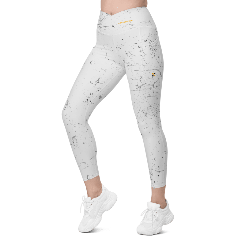 Comfort Fit Crossover Leggings - Psychofits