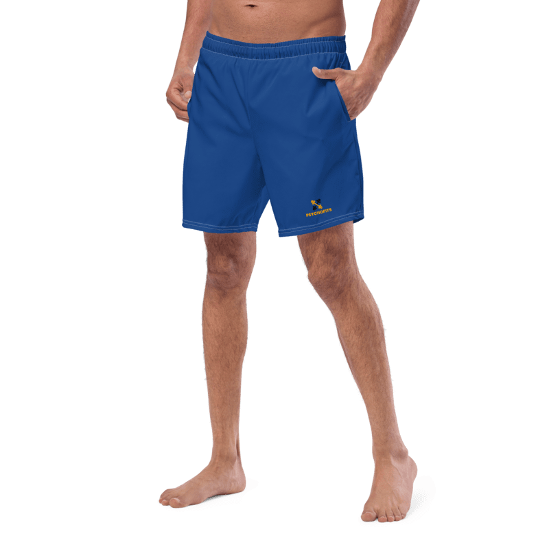 Eco-Friendly Patterned Swim Shorts - Psychofits