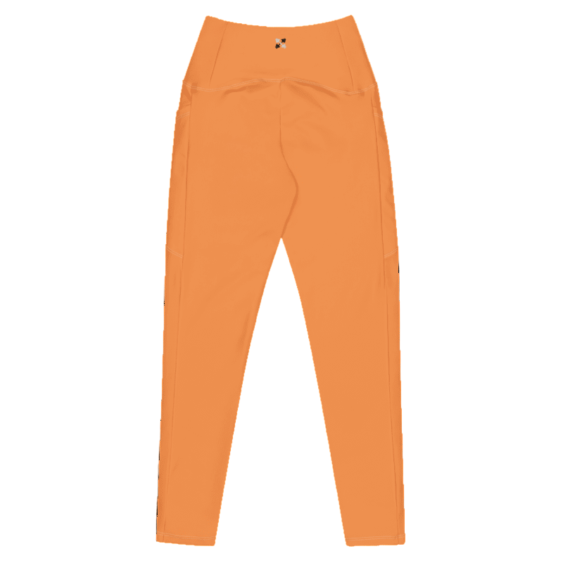 EcoMove™ High-Waist Leggings (Orange) - Psychofits