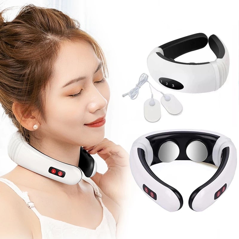 Electric Neck Massager – Magnetic Pulse Therapy - Psychofits