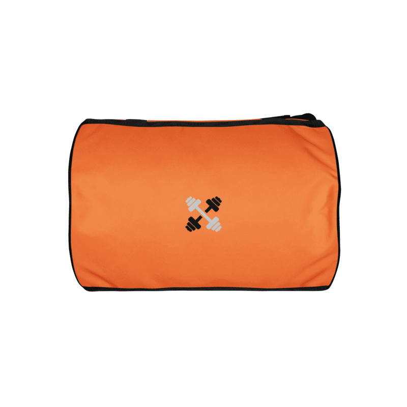 FitPack - Ultimate Gym Bag for All Your Workout Essentials (Orange) - Psychofits