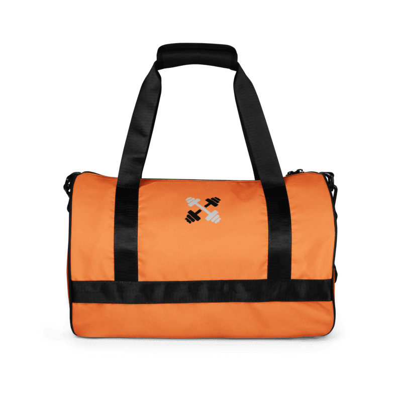 FitPack - Ultimate Gym Bag for All Your Workout Essentials (Orange) - Psychofits