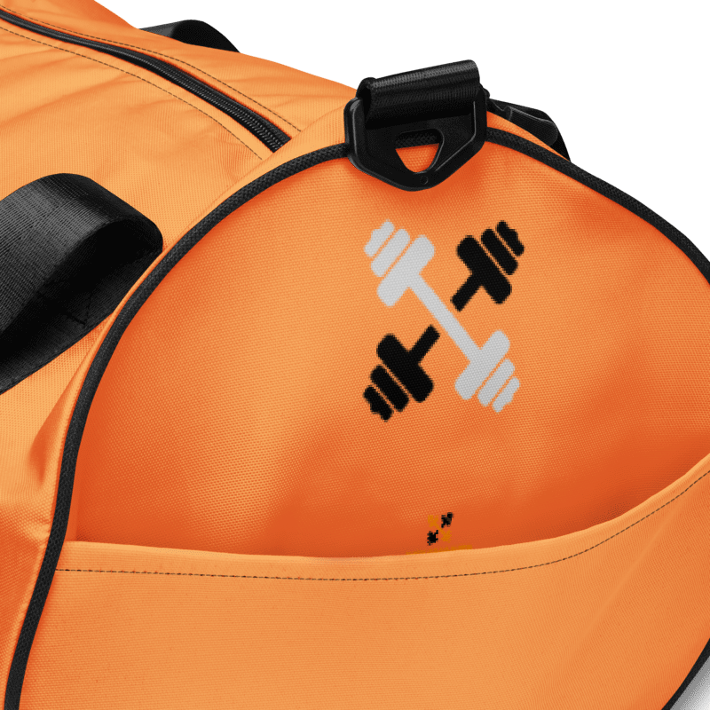 FitPack - Ultimate Gym Bag for All Your Workout Essentials (Orange) - Psychofits