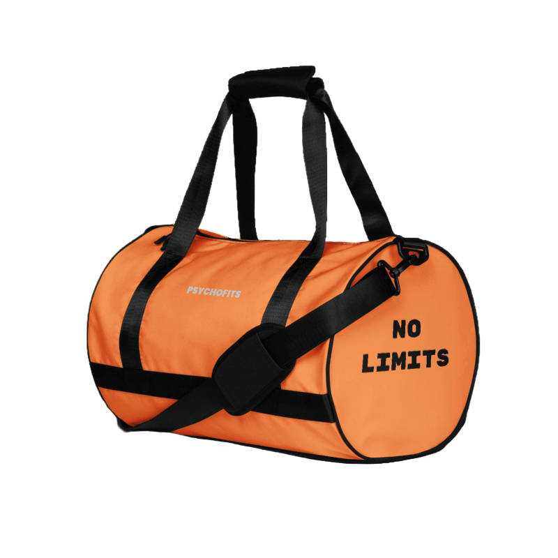 FitPack - Ultimate Gym Bag for All Your Workout Essentials (Orange) - Psychofits