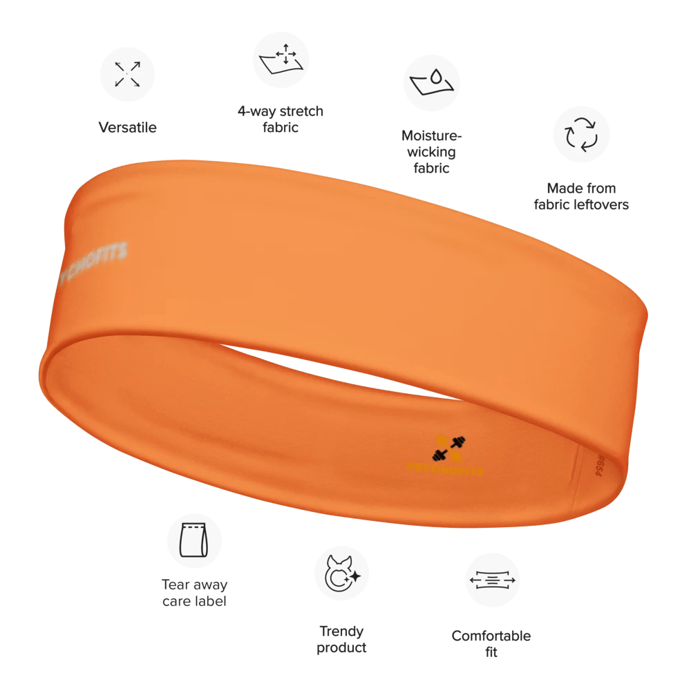 Stylish Sweat-Wicking Headband for Active Lifestyles - Psychofits