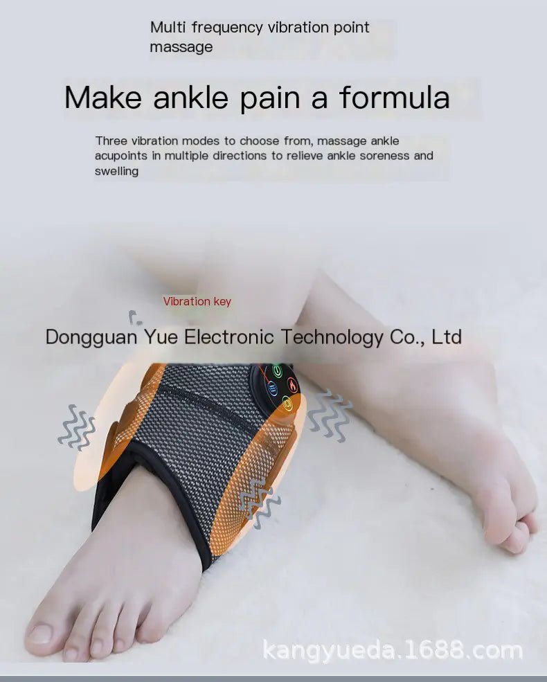 Heated Vibration Ankle Massager: Relief & Recovery Solution - Psychofits