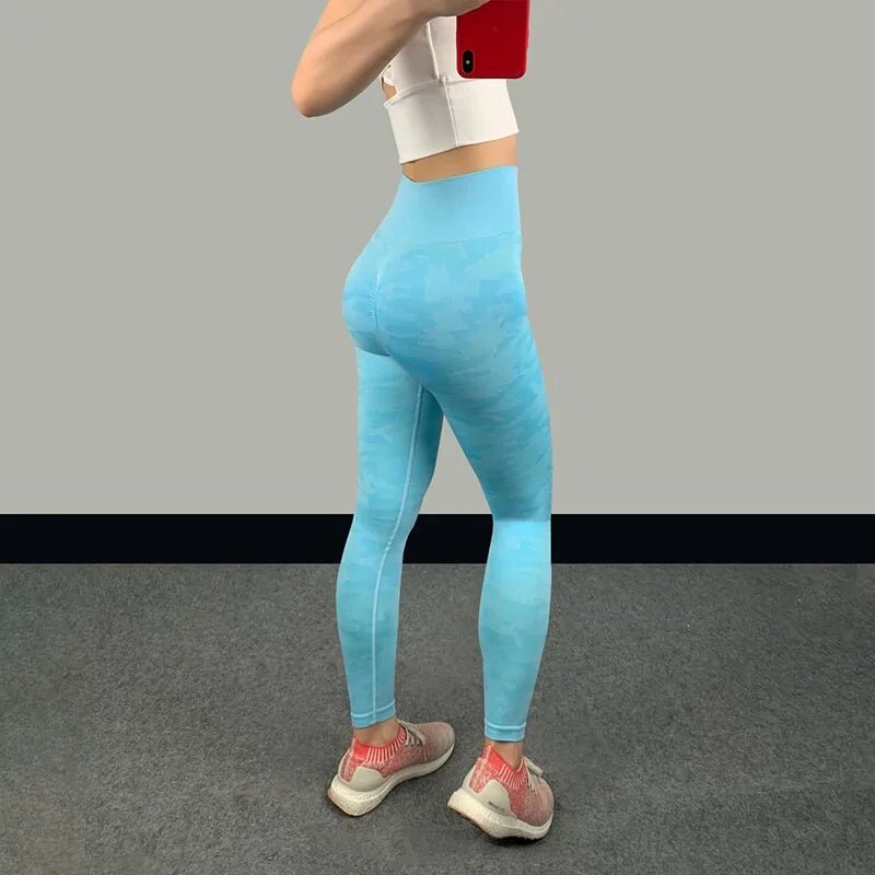 Sleek High Waist Leggings: Shape Your Dream Body with Seamless Compression - Psychofits