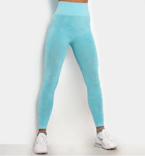Sleek High Waist Leggings: Shape Your Dream Body with Seamless Compression - Psychofits