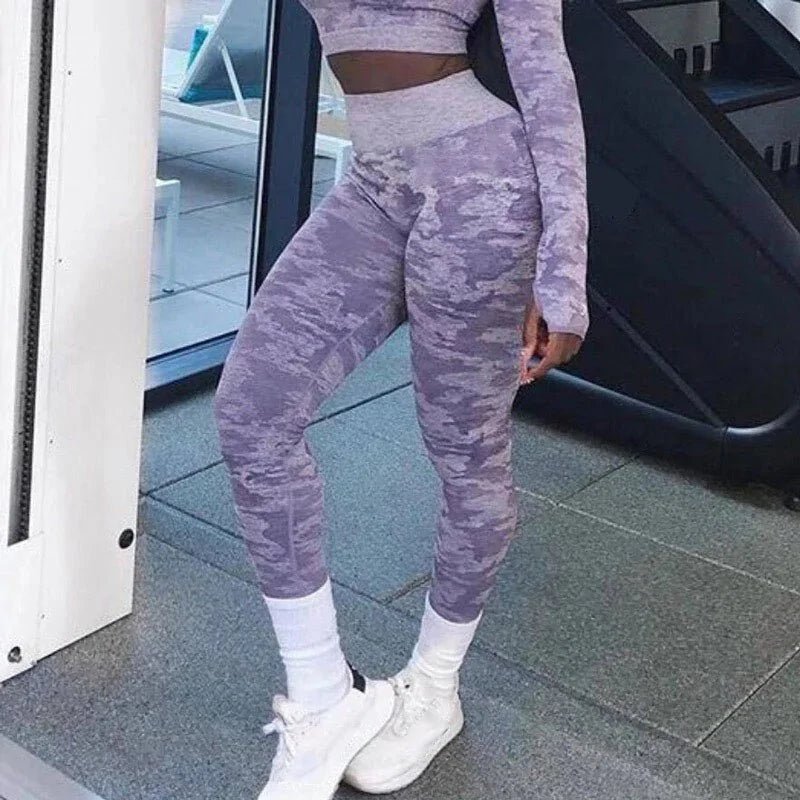 Sleek High Waist Leggings: Shape Your Dream Body with Seamless Compression - Psychofits