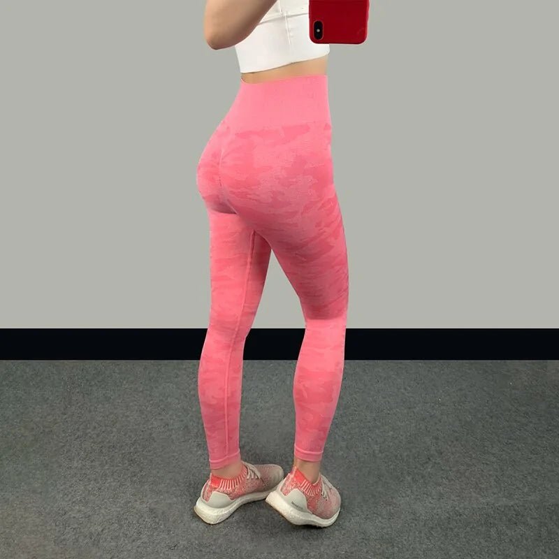 Sleek High Waist Leggings: Shape Your Dream Body with Seamless Compression - Psychofits