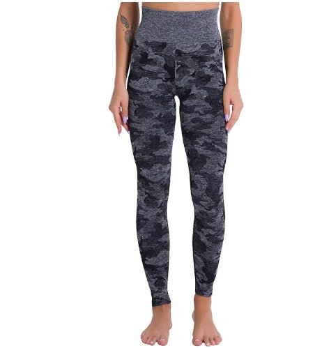 Sleek High Waist Leggings: Shape Your Dream Body with Seamless Compression - Psychofits