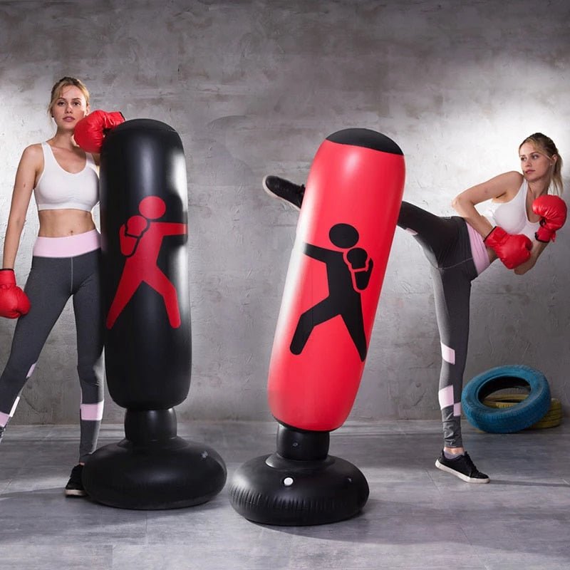 Eco-Friendly Inflatable Punching Bag for Stress Relief and Fitness - Psychofits