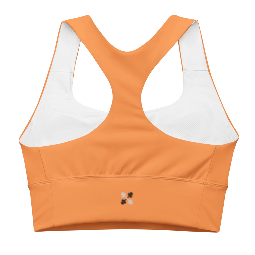 ProFit Playful Sports Bra (Orange) : Max Support for Active And workouts - Psychofits