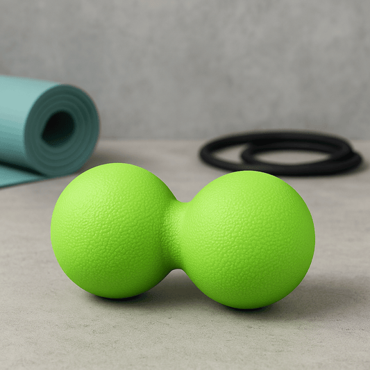 Deep Muscle Relief: Peanut Massage Ball for Core Strength & Pain Relief - Psychofits