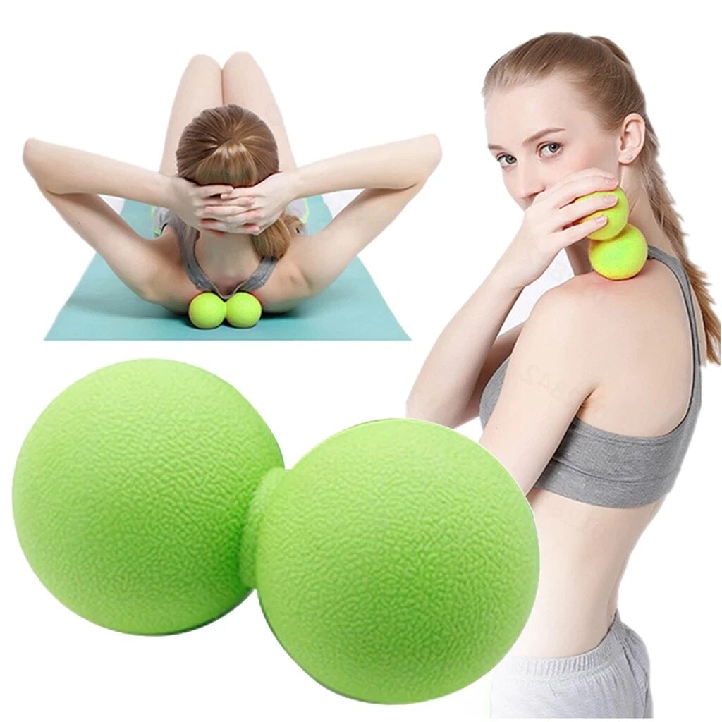 Deep Muscle Relief: Peanut Massage Ball for Core Strength & Pain Relief - Psychofits