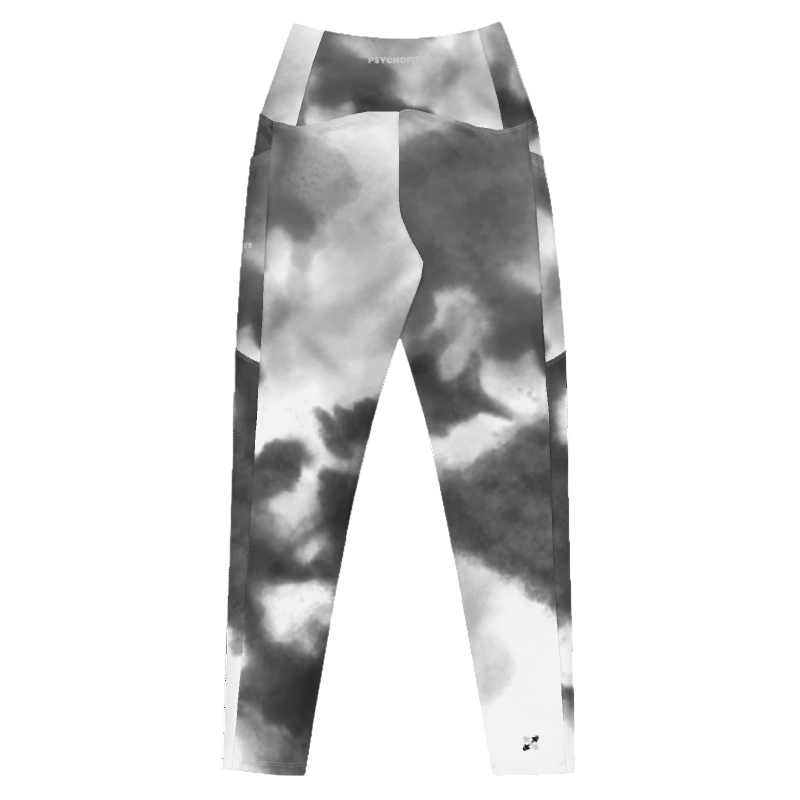 Pocketed Crossover Fitness Leggings - Psychofits