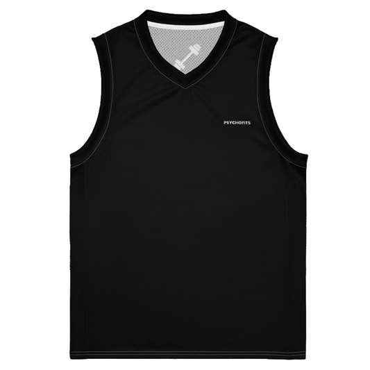 Elite Sports Jersey: For Peak Performance ( Black) - Psychofits