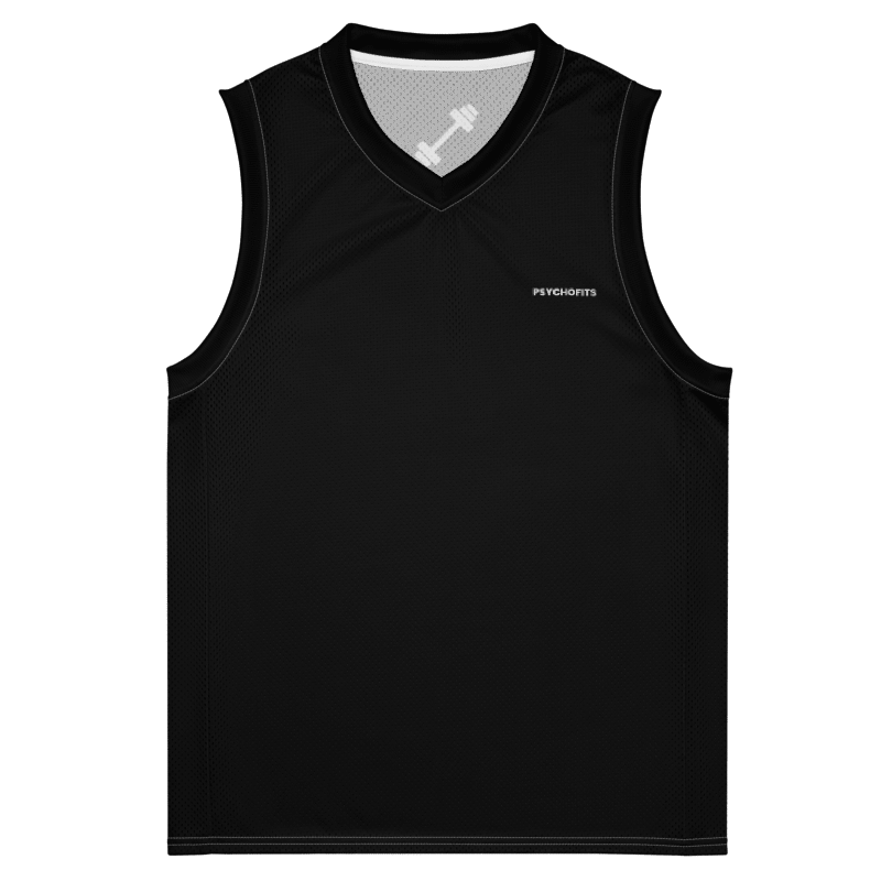 Elite Sports Jersey: For Peak Performance ( Black) - Psychofits