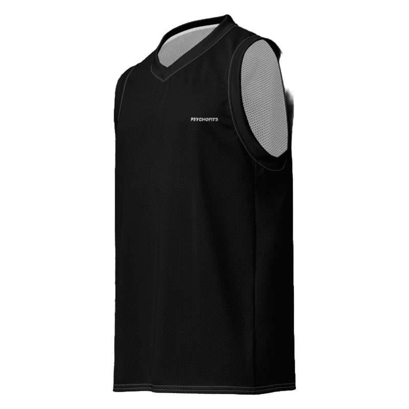 Elite Sports Jersey: For Peak Performance ( Black) - Psychofits