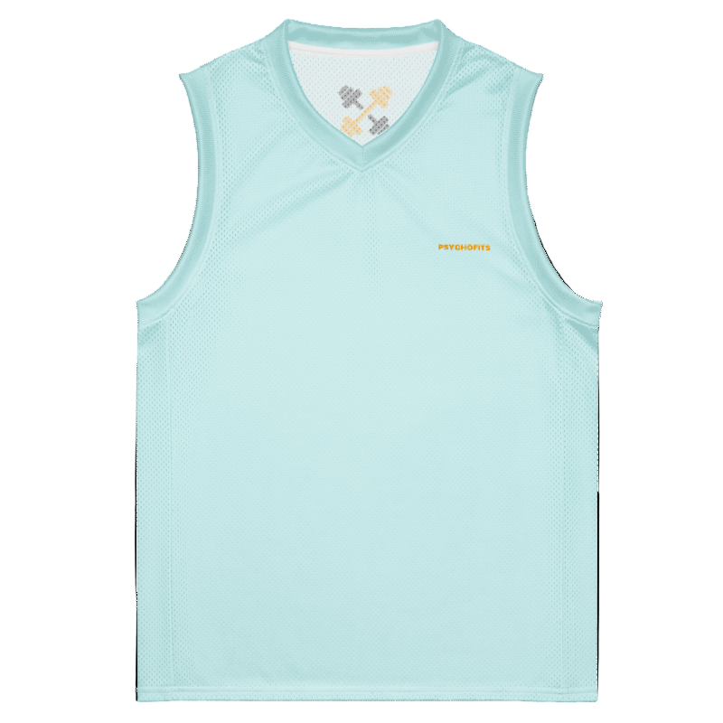 Elite Sports Jersey: For Peak Performance ( light blue) - Psychofits