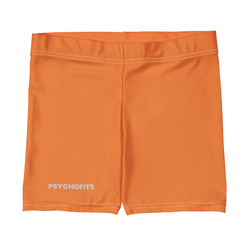 Premium Athletic Shorts: (Orange) Light, Durable & Breathable - Psychofits