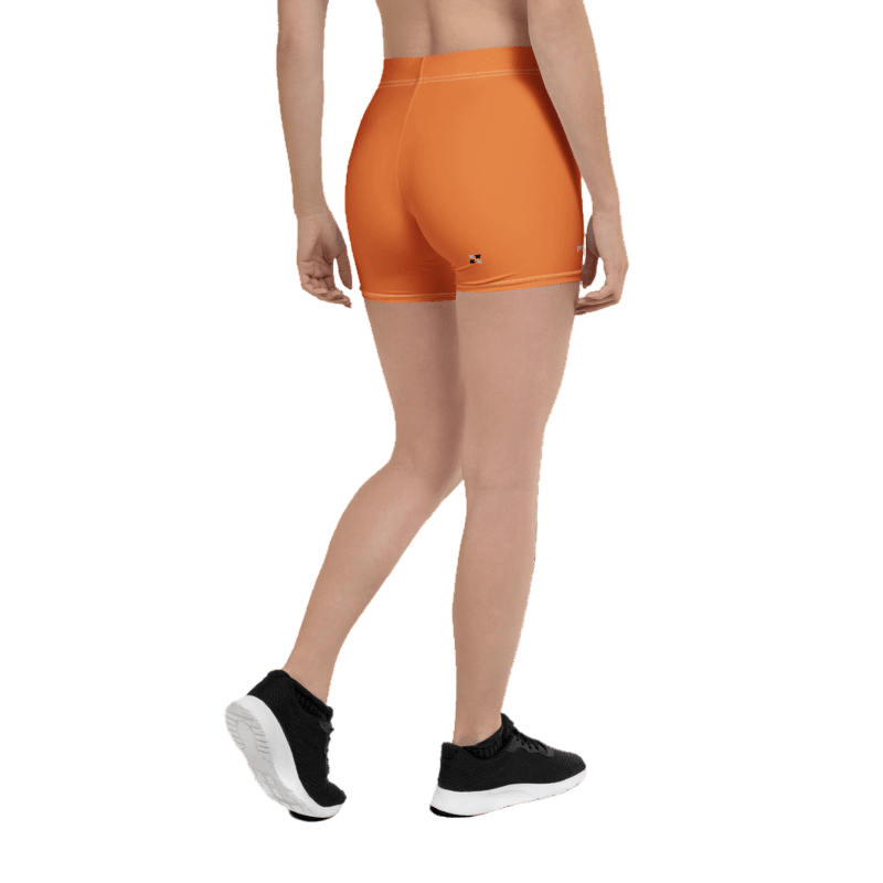 Premium Athletic Shorts: (Orange) Light, Durable & Breathable - Psychofits
