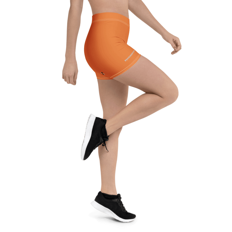 Premium Athletic Shorts: (Orange) Light, Durable & Breathable - Psychofits
