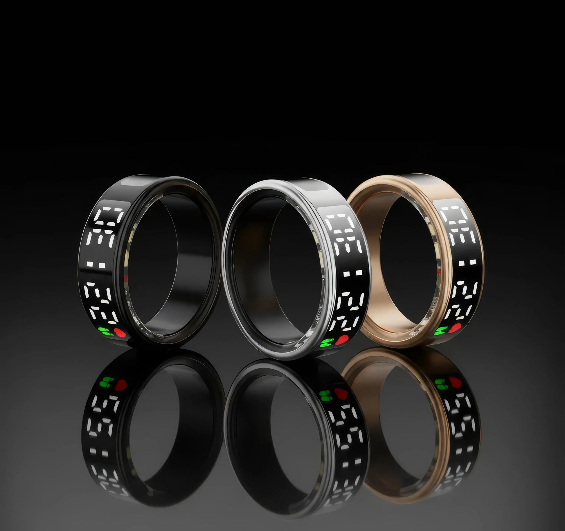 Smart Ring With Display Screen - Psychofits