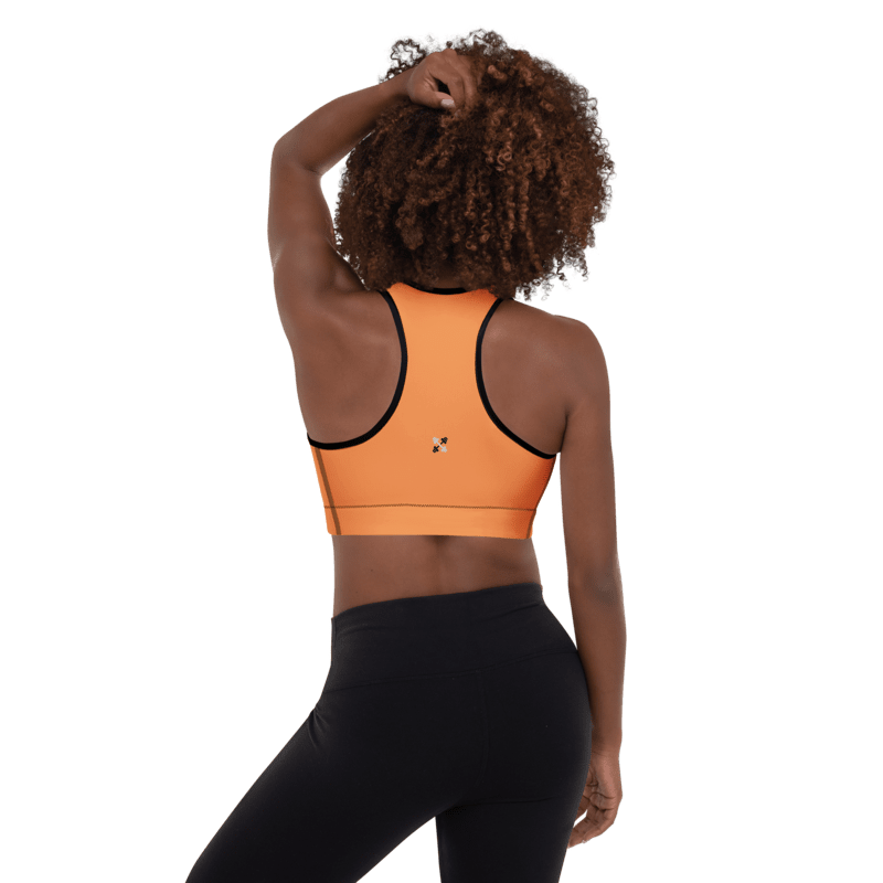 Ultimate Support Seamless Sports Bra (Orange) - Psychofits