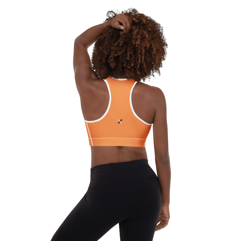 Ultimate Support Seamless Sports Bra (Orange) - Psychofits