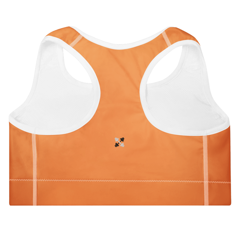 Ultimate Support Seamless Sports Bra (Orange) - Psychofits
