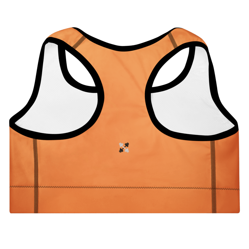 Ultimate Support Seamless Sports Bra (Orange) - Psychofits