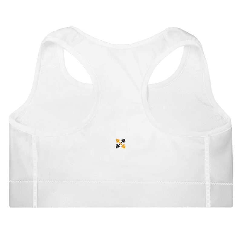 Ultimate Support Seamless Sports Bra (white) - Psychofits