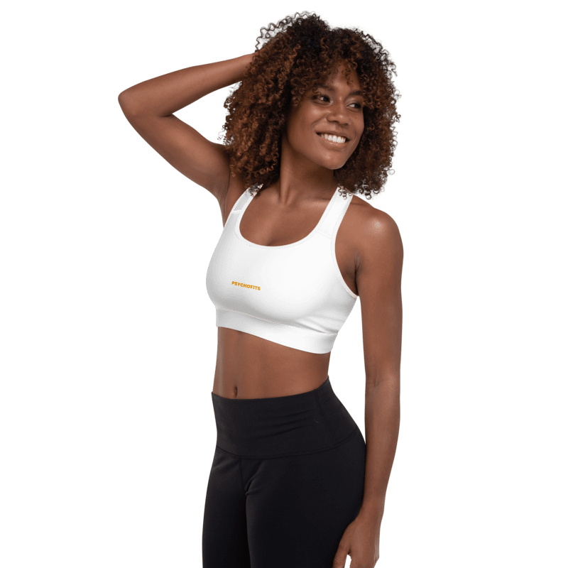 Ultimate Support Seamless Sports Bra (white) - Psychofits