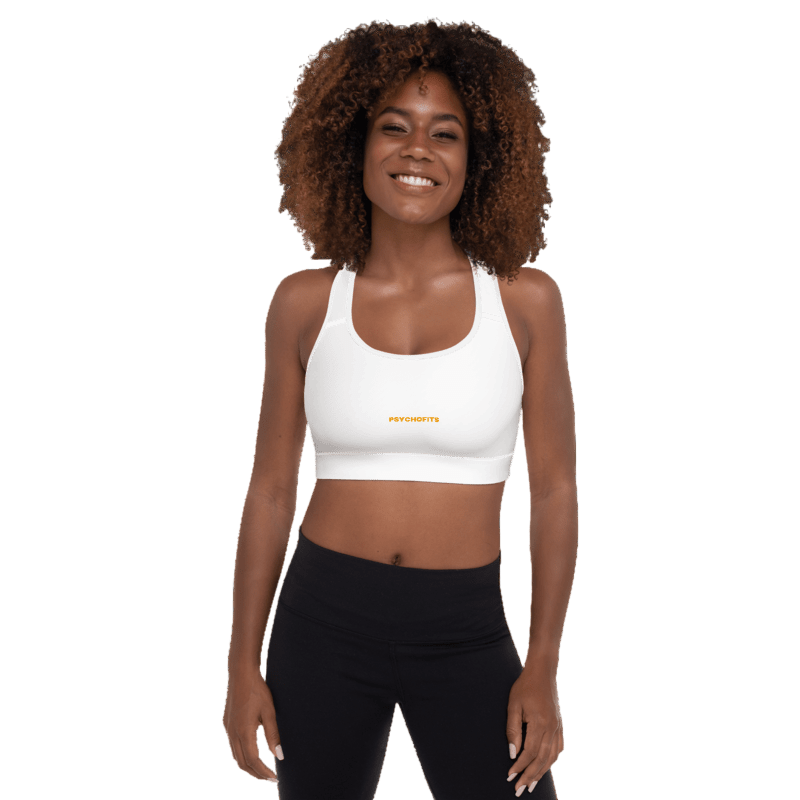 Ultimate Support Seamless Sports Bra (white) - Psychofits
