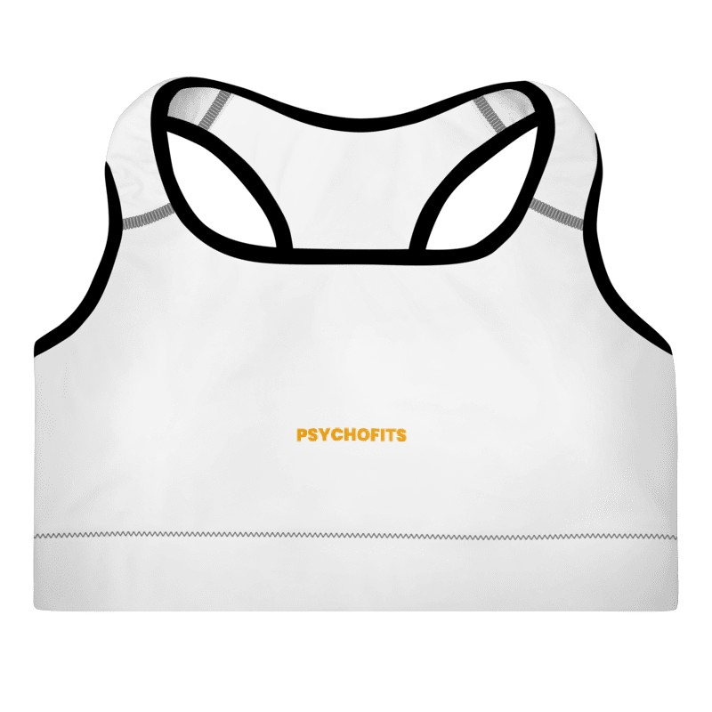 Ultimate Support Seamless Sports Bra (white) - Psychofits