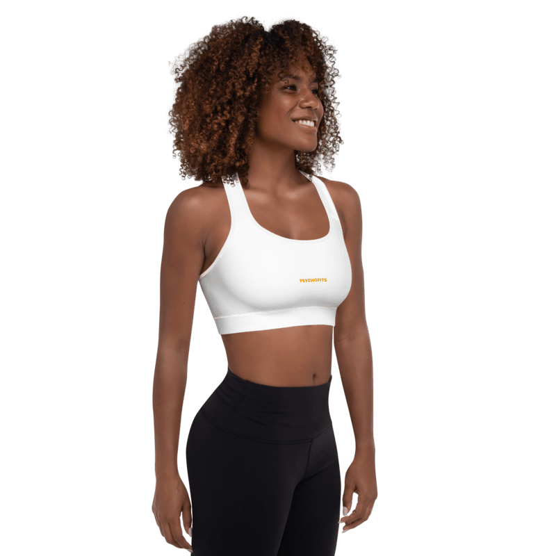 Ultimate Support Seamless Sports Bra (white) - Psychofits