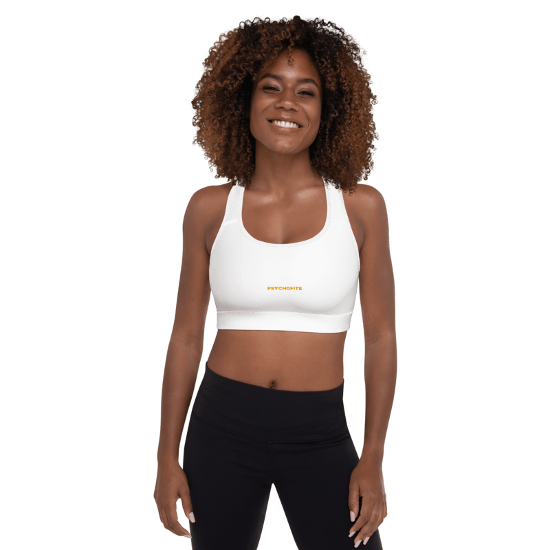 Ultimate Support Seamless Sports Bra (white) - Psychofits