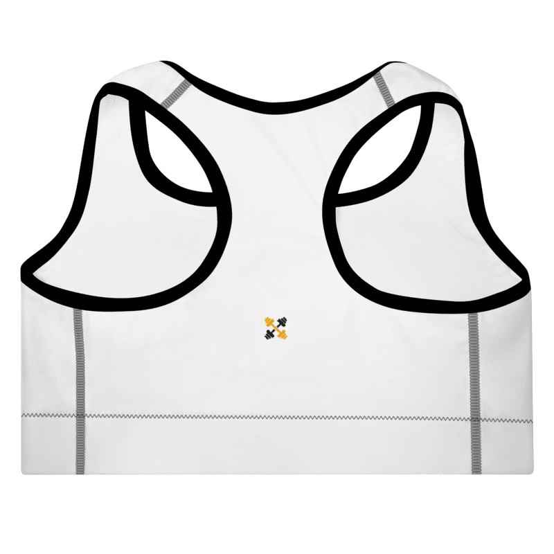 Ultimate Support Seamless Sports Bra (white) - Psychofits