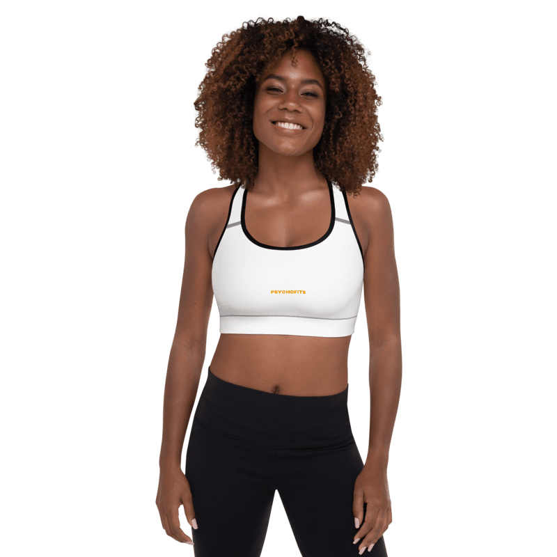 Ultimate Support Seamless Sports Bra (white) - Psychofits