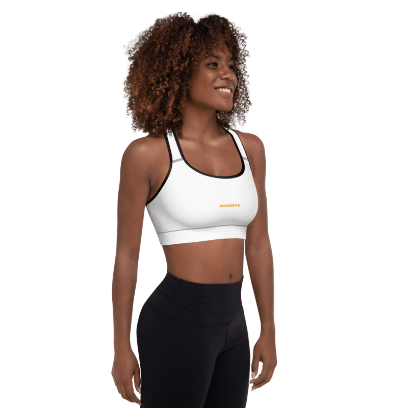 Ultimate Support Seamless Sports Bra (white) - Psychofits
