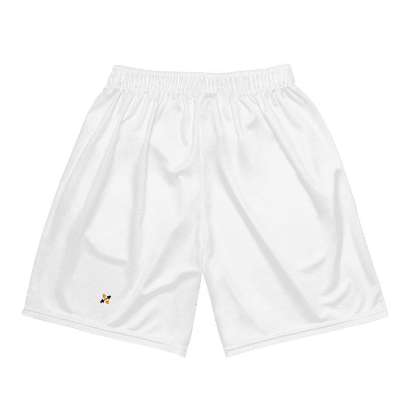 Quick Dry Mesh Shorts for All (white) - Psychofits