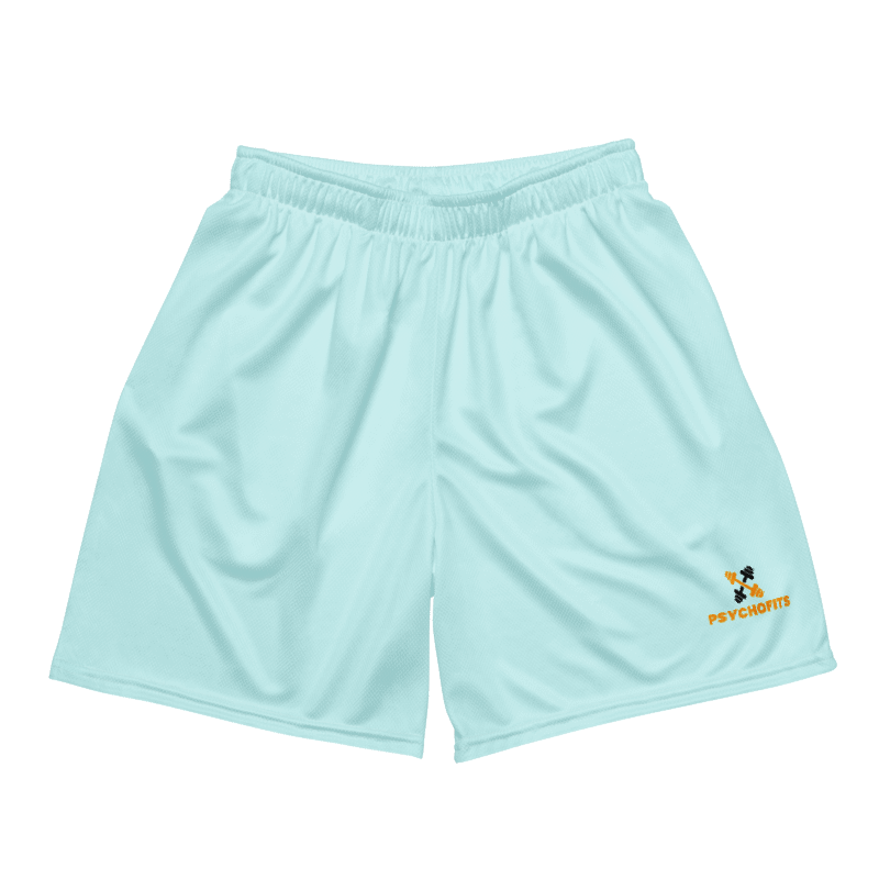 Quick Dry Mesh Shorts for All ( light blue) - Psychofits