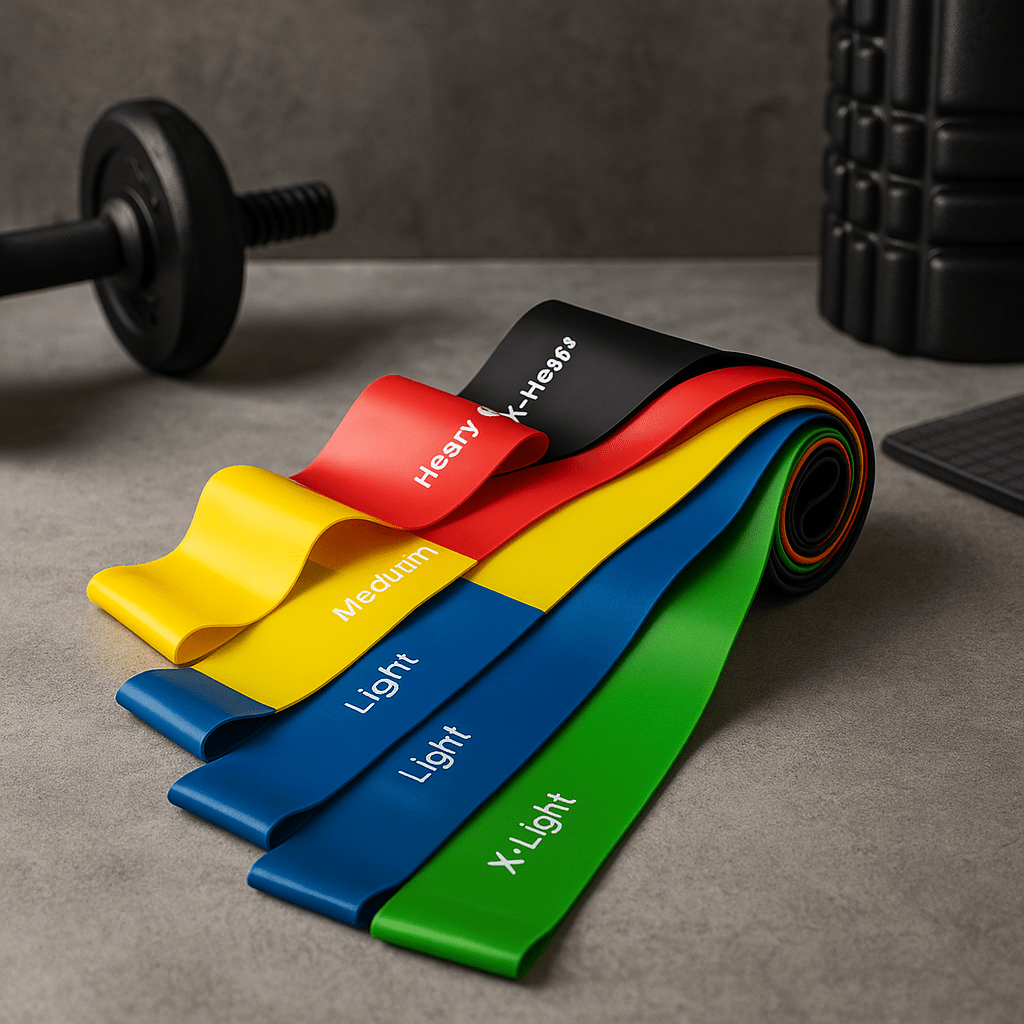 Yoga Resistance Bands – Elastic Fitness Set - Psychofits